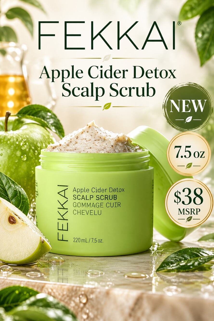 Fekkai Apple Cider Detox Scalp Scrub NEW